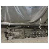 Black Wire Shelving Unit