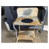 Antique Metal Washstand