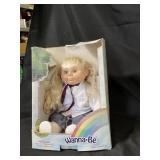 Vintage 1986 Wannabe Career Doll