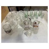 VTG Assortment of Collectible Glasses