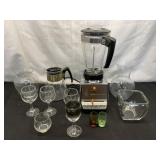 VTG SunbeamBlender & Other Glassware