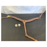 Western Leather Horse Breast Collar