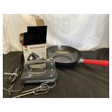 Imusa Nonstick Wok & new Hand Mixer