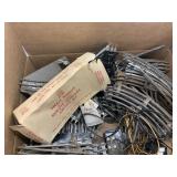 Vintage Marx & co 0-27 gauge switch and track