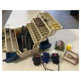 Vintage HO Scale Model Train Parts & Power Packs.