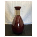 Glossy Ceramic Teardrop Vase