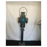 Antique Adlake Railroad Switch Lamp