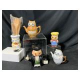 Ceramic Owl Tea Pots