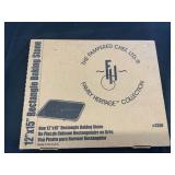The Pampered Chef  12 by 15 baking stone