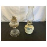 VTG Lamplight Farms Ivory Oil Lamp