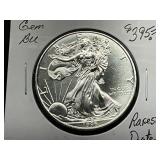 1996 American Silver Eagle Dollar *RAREST DATE*