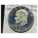 1972-S Proof Ike Silver Dollar Cameo