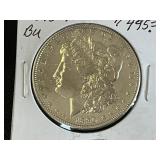 1890-P Morgan Silver Dollar