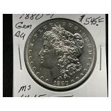 1880-P Morgan Silver Dollar