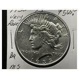 1935-S/S Peace Silver Dollar *VERY RARE*