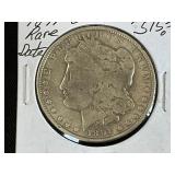 1891-CC Morgan Silver Dollar *RARE DATE*