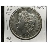 1889-P Morgan Silver Dollar