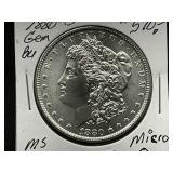1880-O Morgan Silver Dollar *Micro ï¿½Oï¿½*