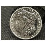1 Oz. Silver Morgan Silver Dollar Round