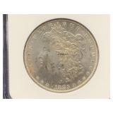 1883-O Morgan Silver Dollar CASED