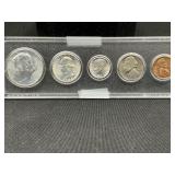 1964 Year Coin Set Brilliant Uncirculated CASED