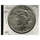 1926-P Peace Silver Dollar