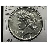 1923-D Peace Silver Dollar