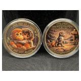 (2) ï¿½One Day at a Timeï¿½ Commem. Rounds CASED