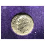 1965 Roosevelt Dime CASED Special Mint Set