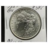 1884-O Morgan Silver Dollar
