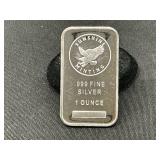 1 Oz. Silver Bar Sunshine Mint Eagle