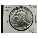 1987 American Silver Eagle Dollar *2nd Year*