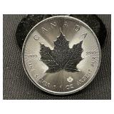 2021 1 Oz. Silver Maple Leaf Canadian Coin
