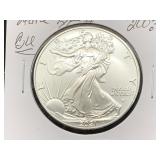 2021-W Silver American Silver Eagle Type II RARE