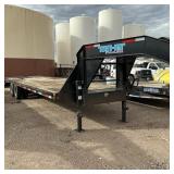 2020 Top Hat Gooseneck Flatbed Trailer