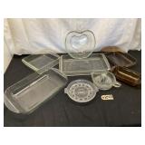 Vintage Pyrex and Glass Bakeware Lot