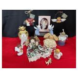 Various Angel Christmas Ornaments & Decor