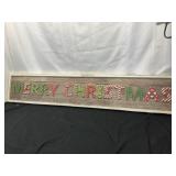Colorful Merry Christmas Sign