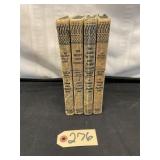 4 Vintage Nancy Drew Mystery Novels