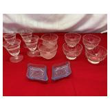 VTG Festive Glassware : AH Sandwich Cups