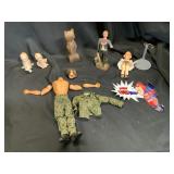 Two Kewpie Doll Figurine Bisque 3ï¿½ Naked Babies