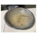 Large Hammered Copper Basin