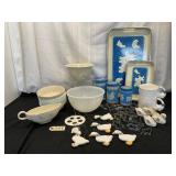 Fire-King Mixing Bowl & Kitchen Lot