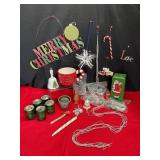 Christmas Decor! Votives, Bells, Mug, & MORE!