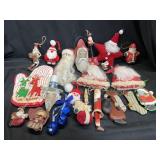A diverse collection of assorted VTG Ornaments