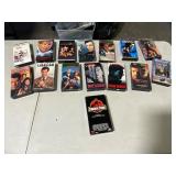Lot of 14 Assorted VHS Movie Tapes