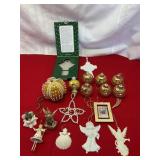 VTG Angels, Glass Ornaments and More