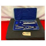 Vintage Gramercy Drafting Tool Set
