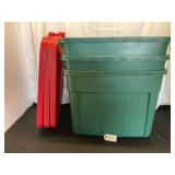 Rubbermaid Roughneck Storage Totes