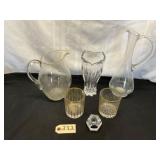 Glassware Collection: Pitchers and Vases